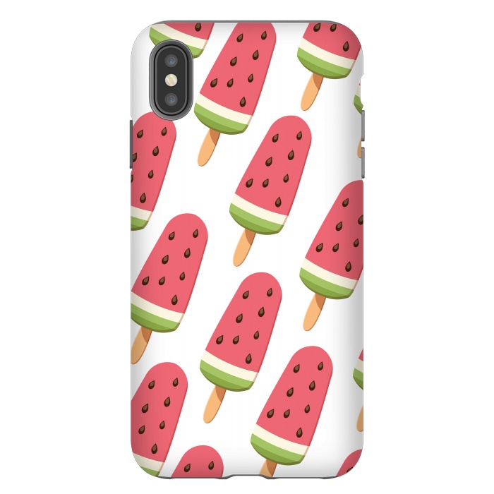 iPhone Xs Max StrongFit Watermelon Palettes by Rossy Villarreal
