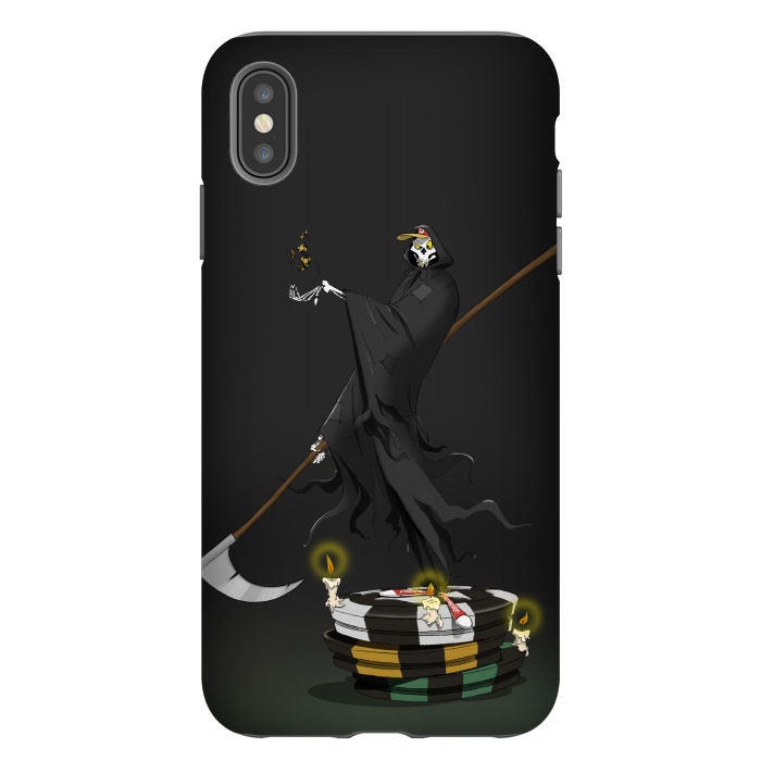 iPhone Xs Max StrongFit Death Poker by Guga Santos