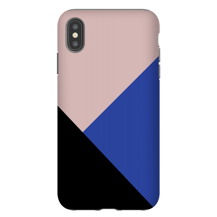 iPhone Xs Max StrongFit Color Block  by Caitlin Workman