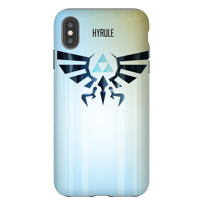 iPhone Xs Max StrongFit Hyrule Rising by Barrett Biggers