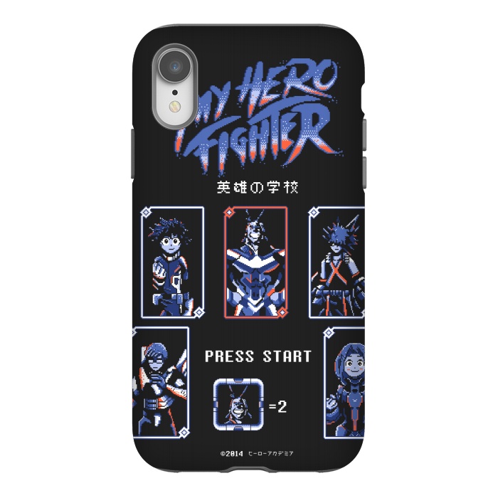 iPhone Xr StrongFit My hero fighter by Ilustrata