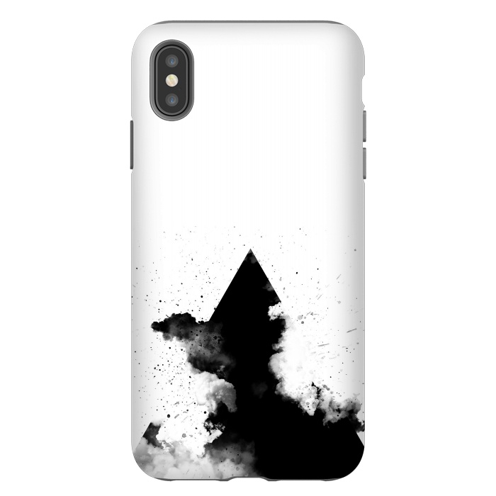 iPhone Xs Max StrongFit PLACE Triangle Smoke by Sitchko