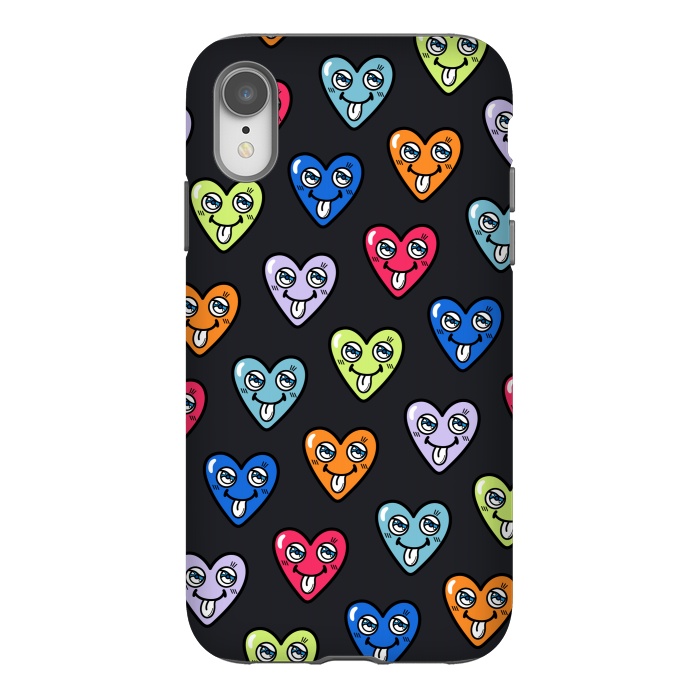 iPhone Xr StrongFit LOVE HEARTS by Michael Cheung