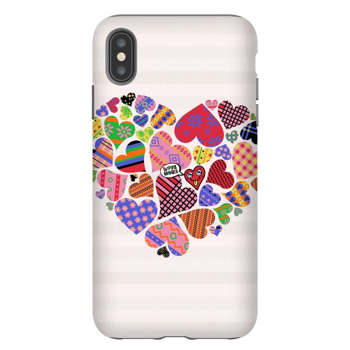 iPhone Xs Max StrongFit LOVE ME NOT by Michael Cheung