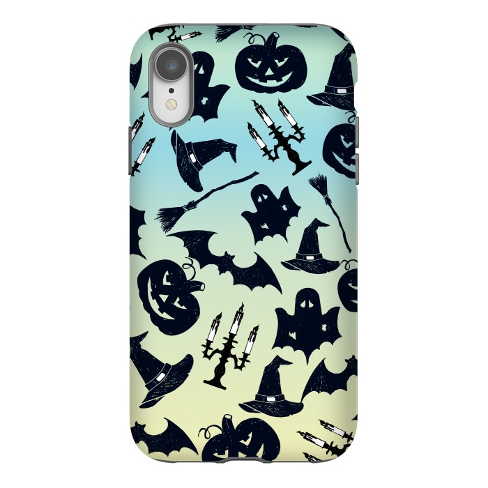 iPhone Xr StrongFit Spooky Halloween by Allgirls Studio