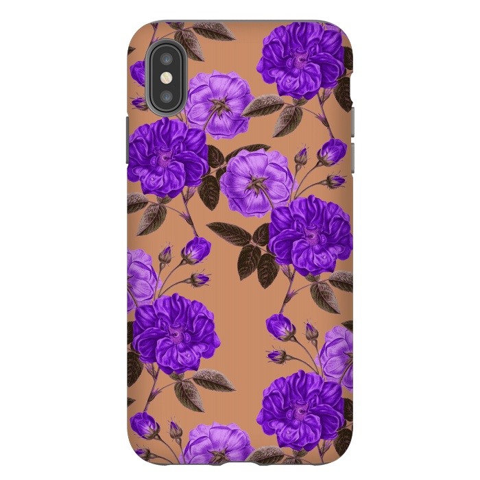 iPhone Xs Max StrongFit Rosie Purple Love by Zala Farah
