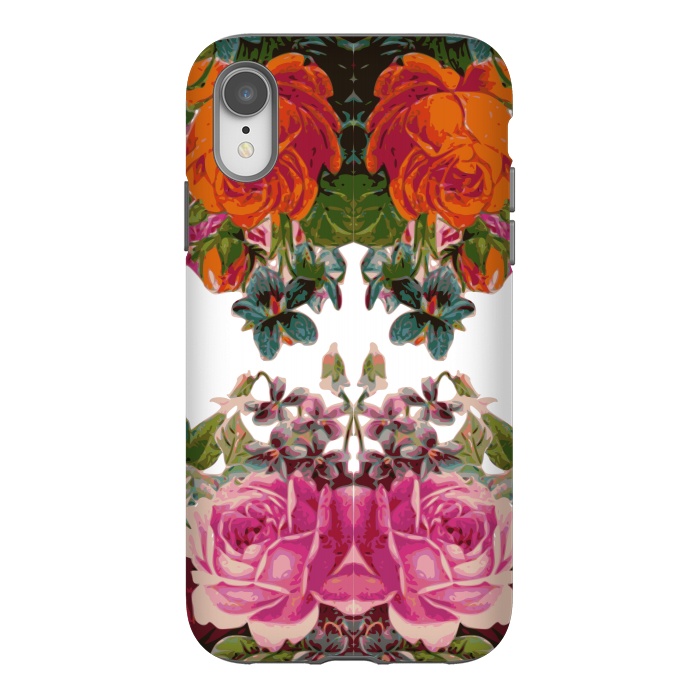 iPhone Xr StrongFit Flora Pattern by Zala Farah