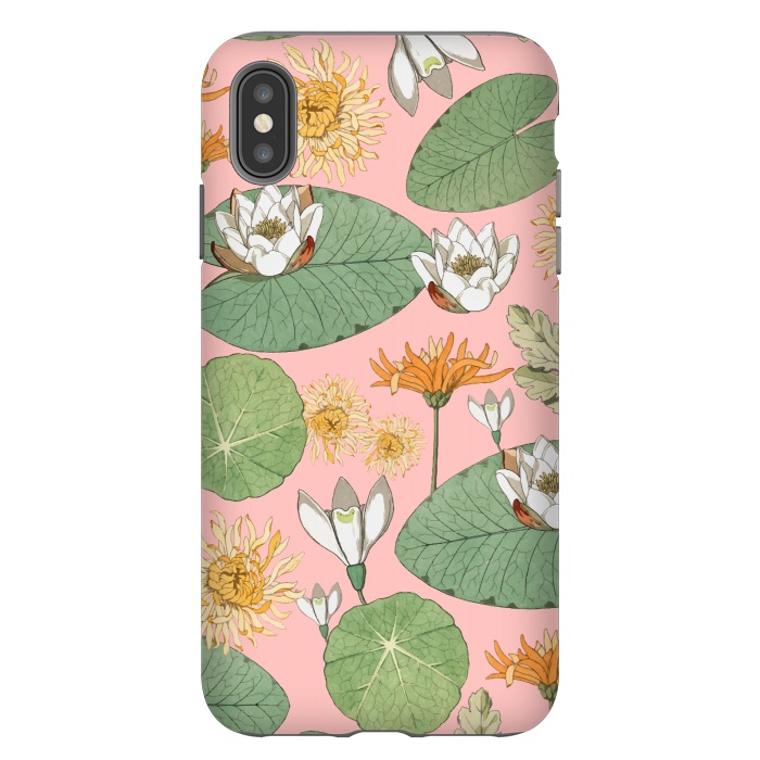 iPhone Xs Max StrongFit Vintage Royal Gardens by Uma Prabhakar Gokhale