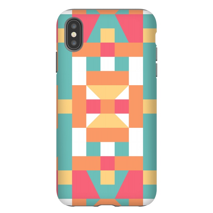 iPhone Xs Max StrongFit Candy Land (by Color Blocks) by Zala Farah