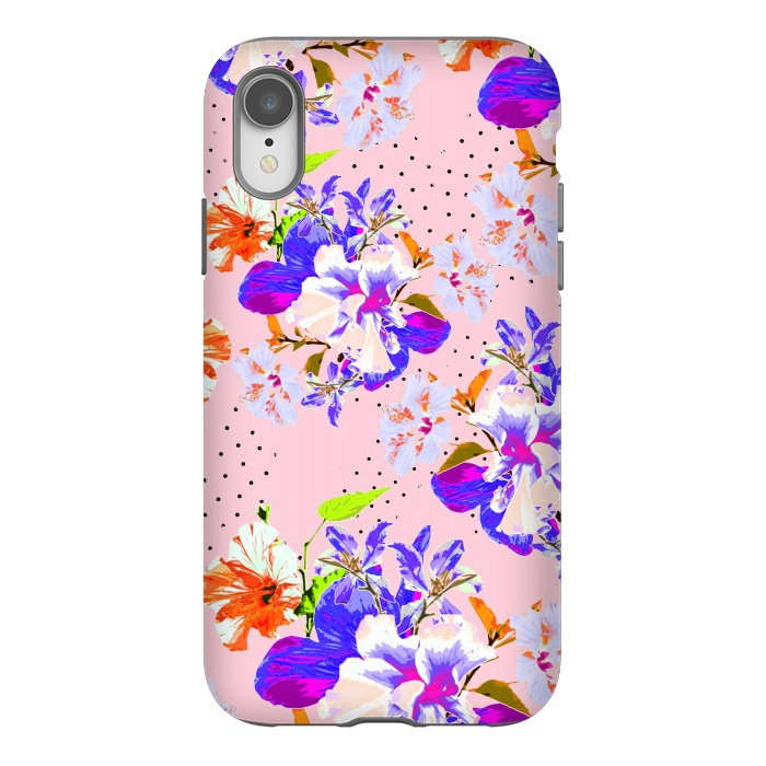 iPhone Xr StrongFit Hyper Bloom by Zala Farah