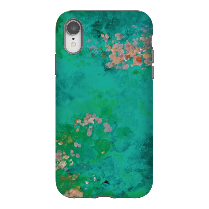 iPhone Xr StrongFit Impressionist Lake by Zoe Charlotte