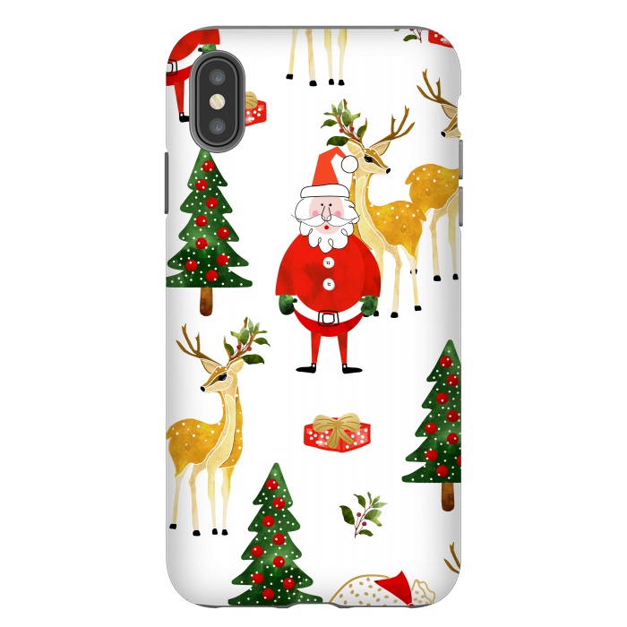 iPhone Xs Max StrongFit Always Christmas by Uma Prabhakar Gokhale