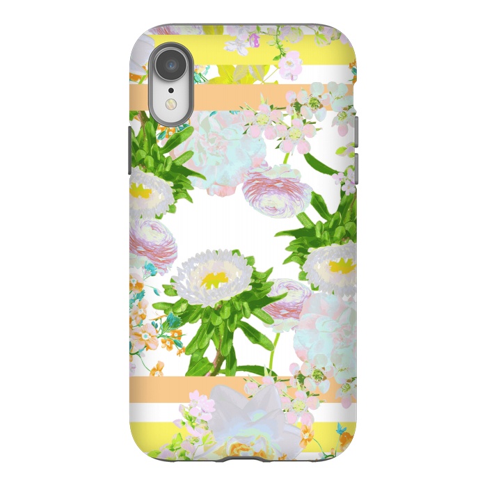 iPhone Xr StrongFit Floral Frame Collage by Zala Farah