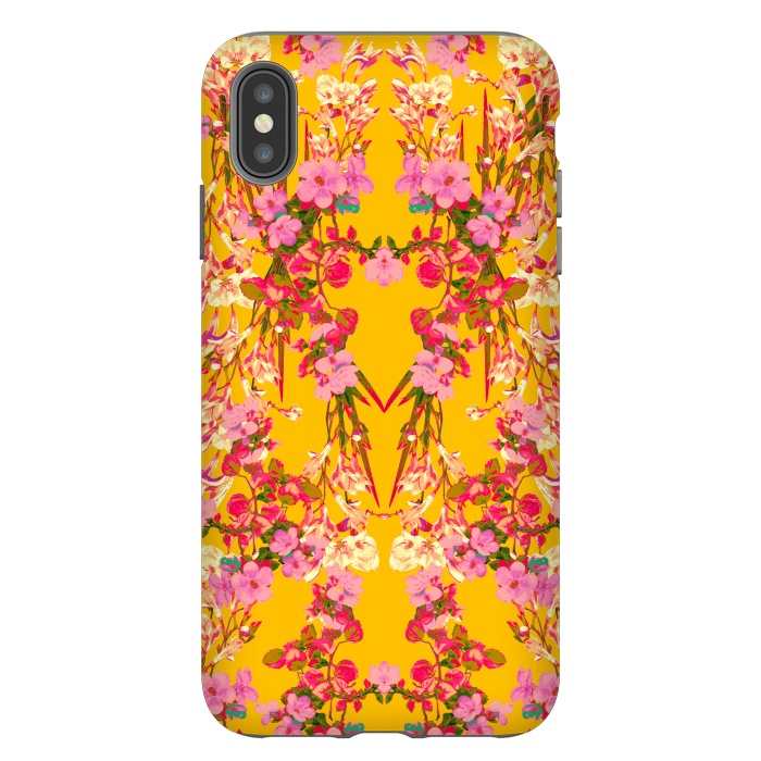 iPhone Xs Max StrongFit Floral Decor by Zala Farah