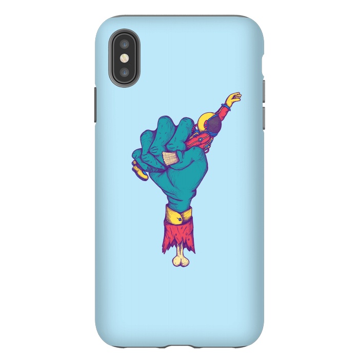 iPhone Xs Max StrongFit Shit Happens to Astronaut by Ranggasme