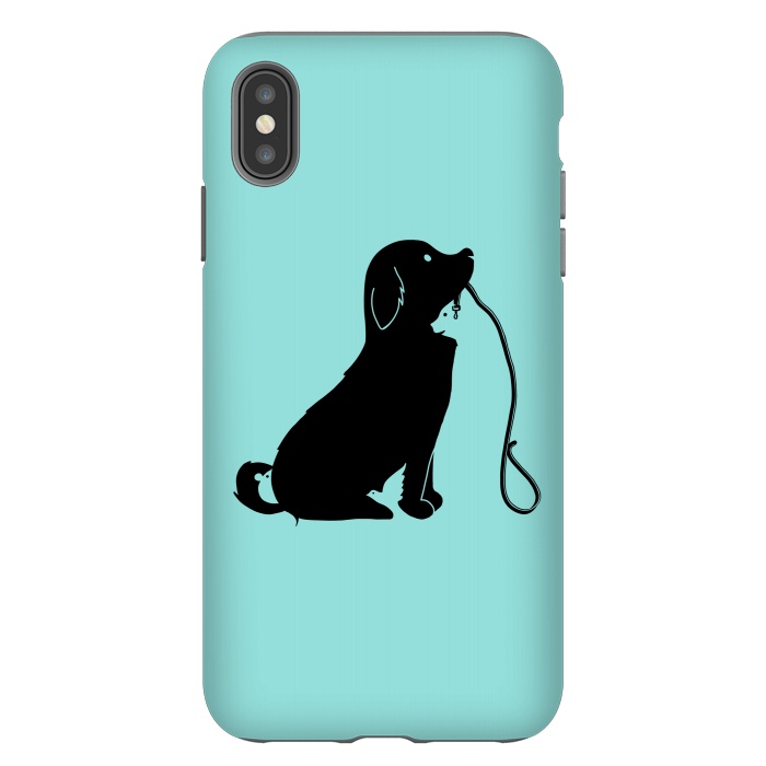 iPhone Xs Max StrongFit Animals green by Coffee Man