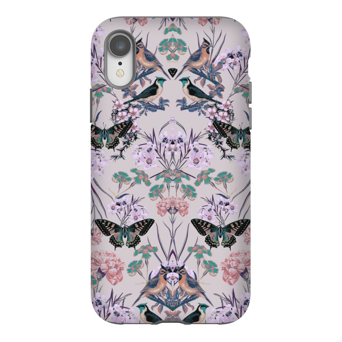 iPhone Xr StrongFit Floral Fantasy Flip by Zala Farah