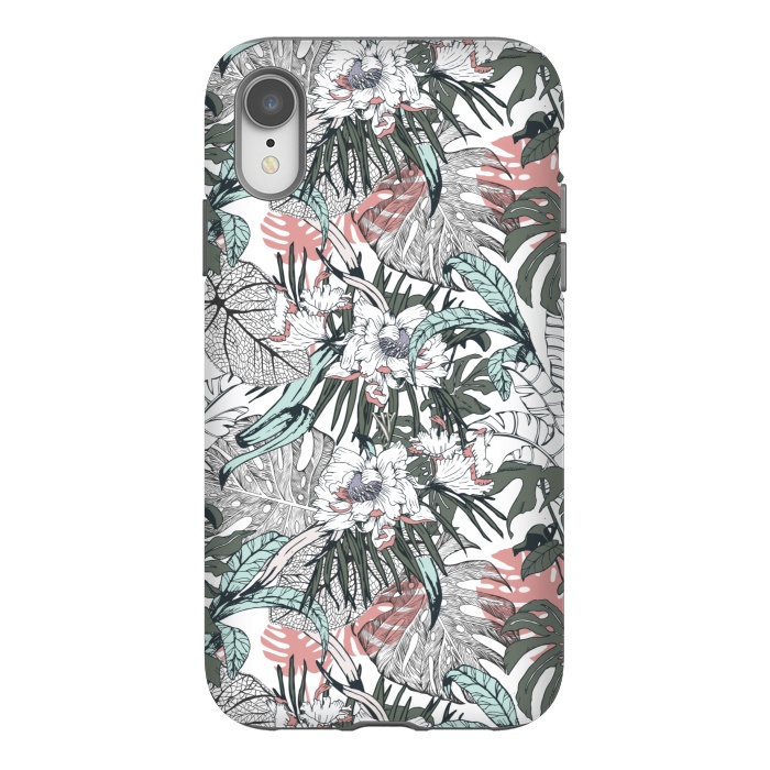 iPhone Xr StrongFit Tropical wild jungle paradise by Mmartabc