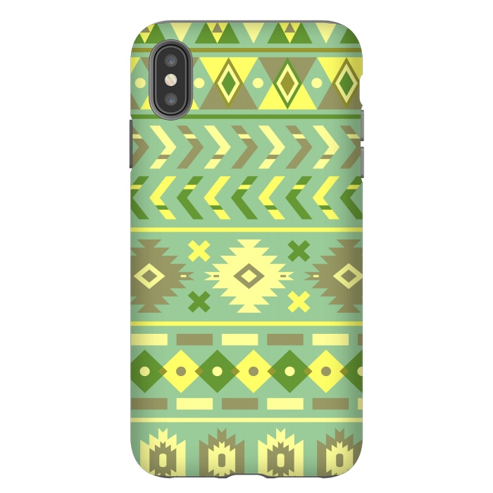 iPhone Xs Max StrongFit Ethnic Pattern by Dhruv Narelia