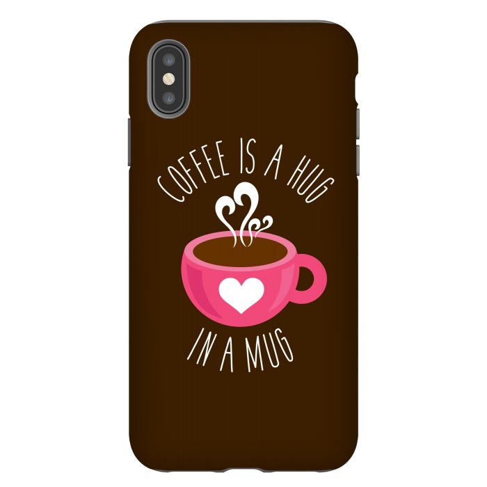iPhone Xs Max StrongFit Coffee Love by Dhruv Narelia