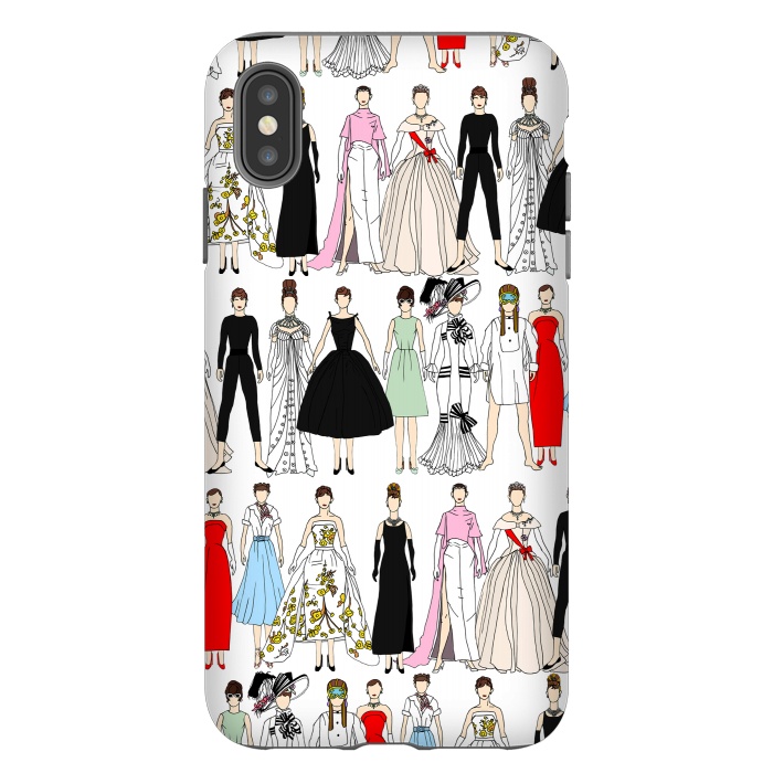 iPhone Xs Max StrongFit Audrey Hepburn by Notsniw