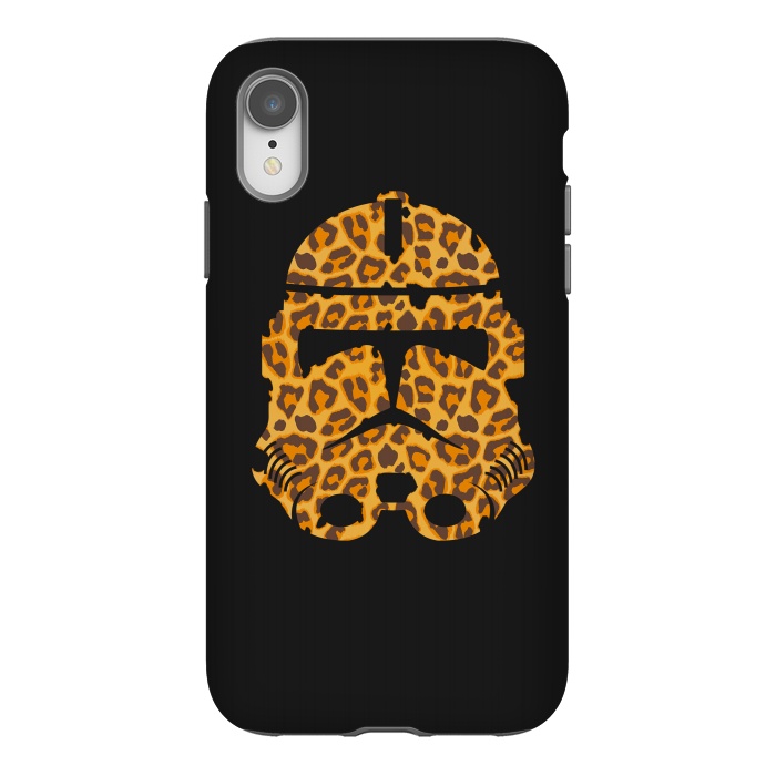 iPhone Xr StrongFit Leopard StormTrooper by Sitchko