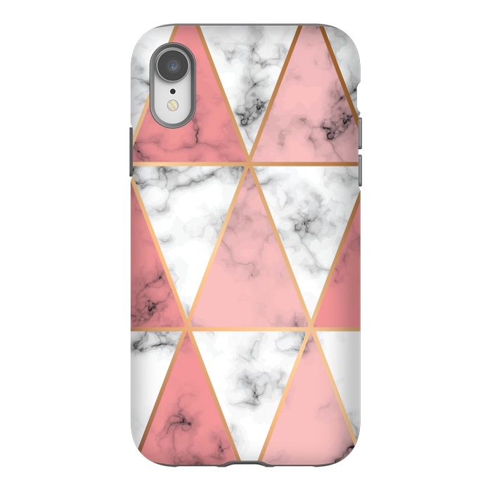 iPhone Xr StrongFit Marble Geometry 037 by Jelena Obradovic