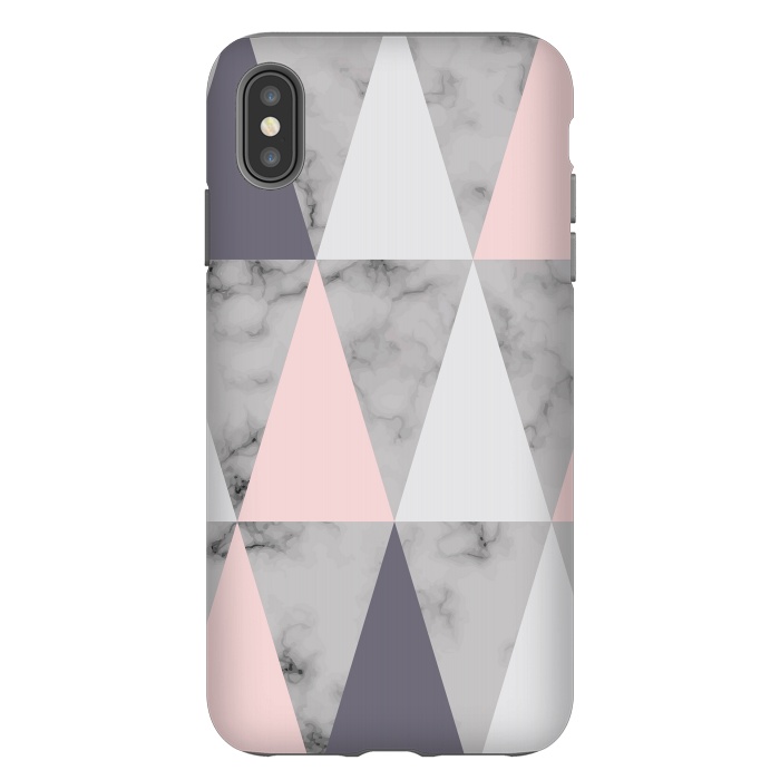 iPhone Xs Max StrongFit Marble Geometry 038 by Jelena Obradovic