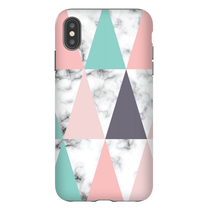 iPhone Xs Max StrongFit Marble Geometry 039 by Jelena Obradovic