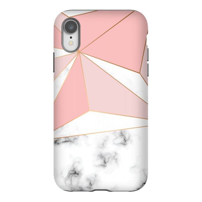 iPhone Xr StrongFit Marble Geometry 042 by Jelena Obradovic
