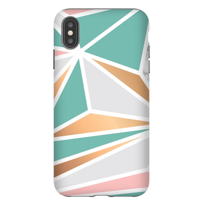 iPhone Xs Max StrongFit Marble Geometry 048 by Jelena Obradovic