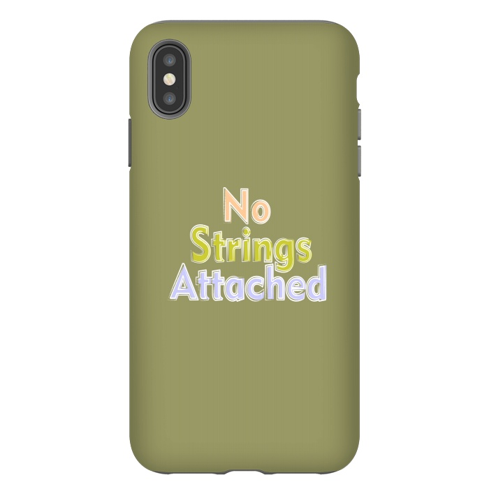 iPhone Xs Max StrongFit No Strings Attached by Dhruv Narelia