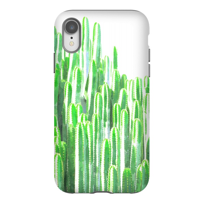 iPhone Xr StrongFit Cactus Illustration by Alemi