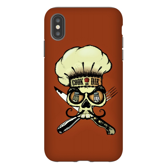 iPhone Xs Max StrongFit COOK OR DIE by Mangulica