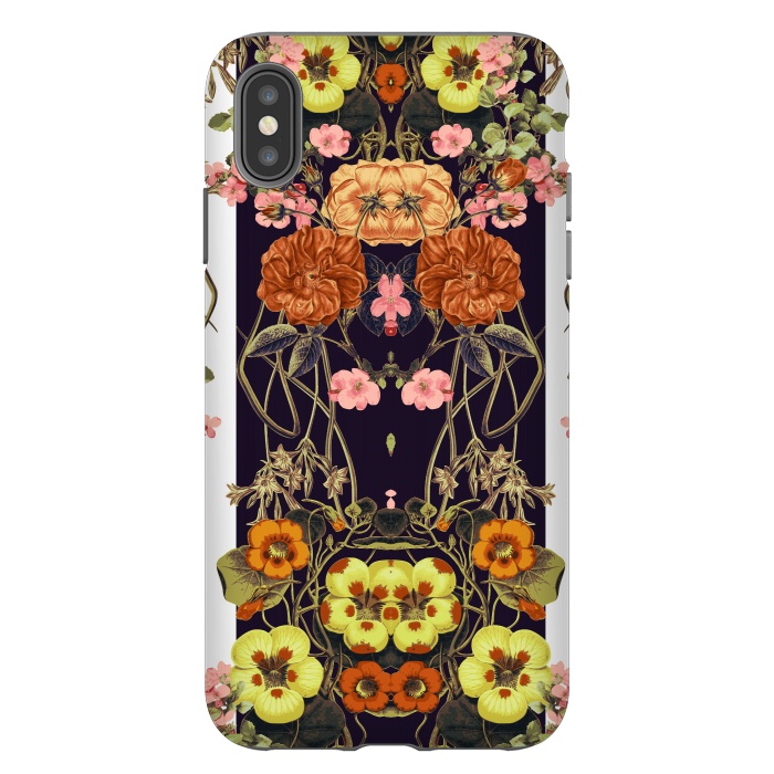 iPhone Xs Max StrongFit Floral Crossings 02 by Zala Farah