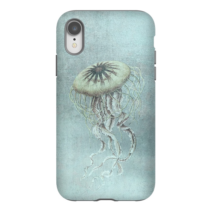 iPhone Xr StrongFit Underwater Jellyfish by Andrea Haase