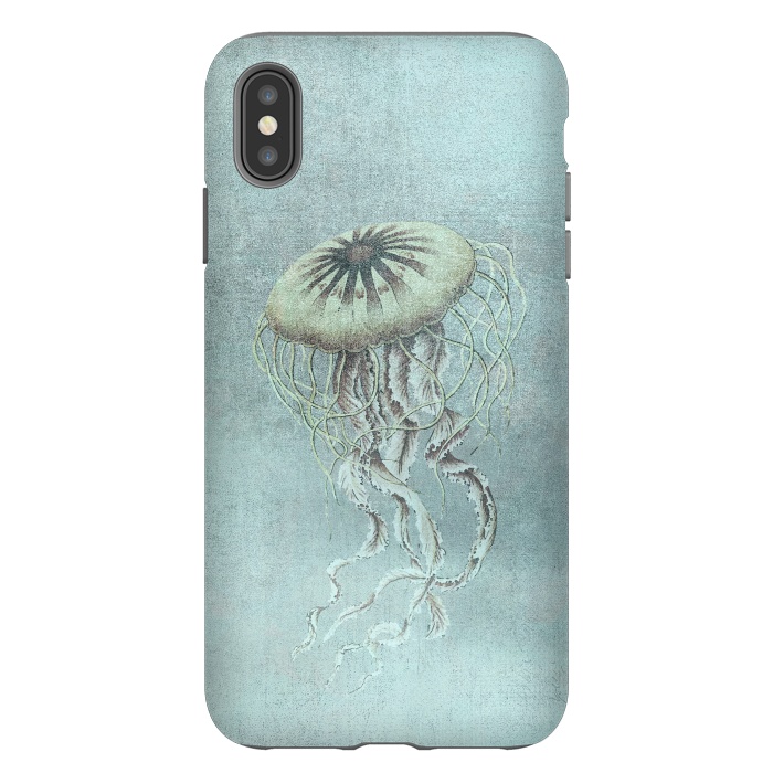 iPhone Xs Max StrongFit Underwater Jellyfish by Andrea Haase