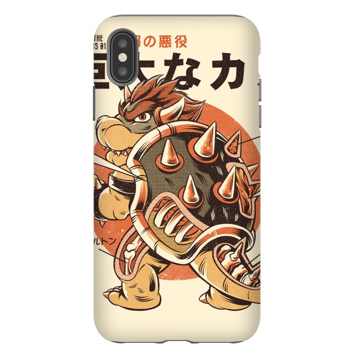 iPhone Xs Max StrongFit Bowserzilla by Ilustrata