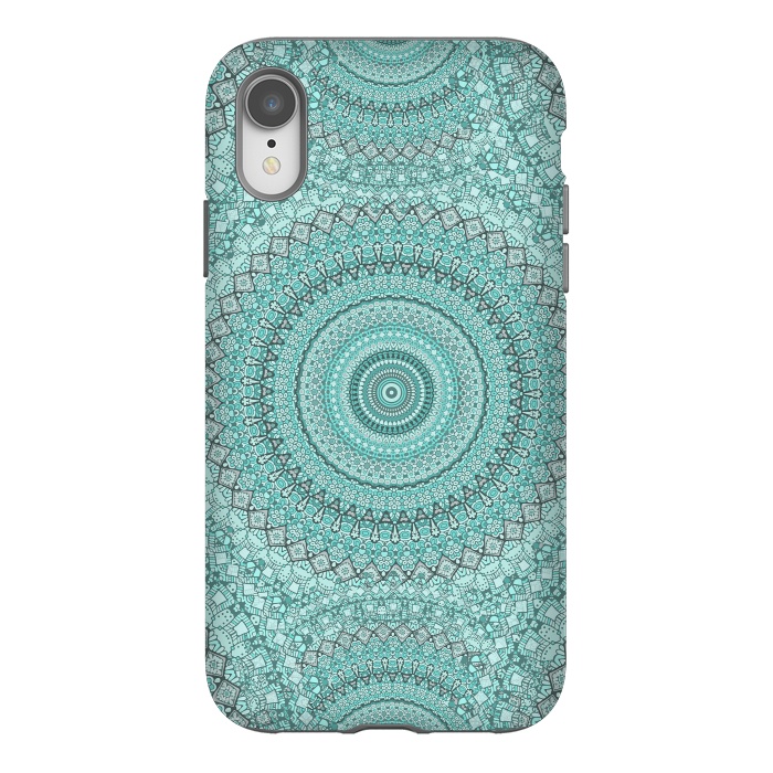 iPhone Xr StrongFit Magical Mandala by Andrea Haase