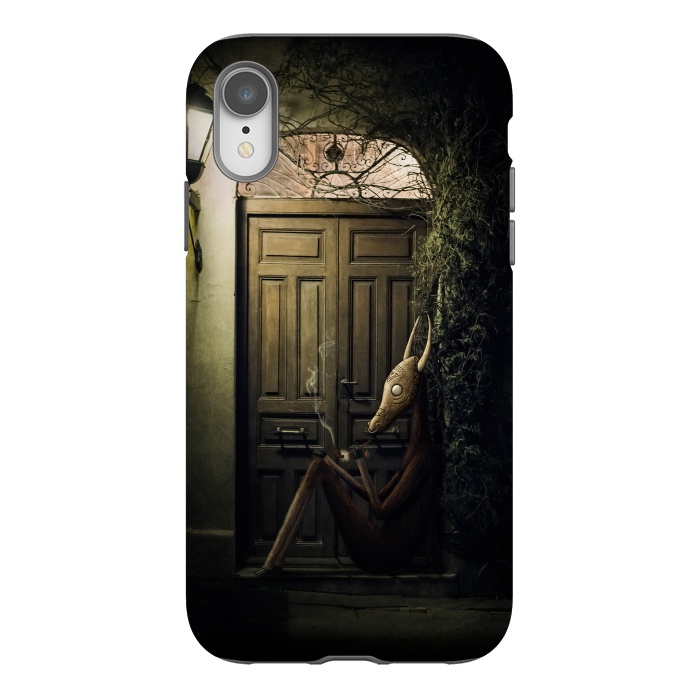 iPhone Xr StrongFit Shaman by Laura Nagel