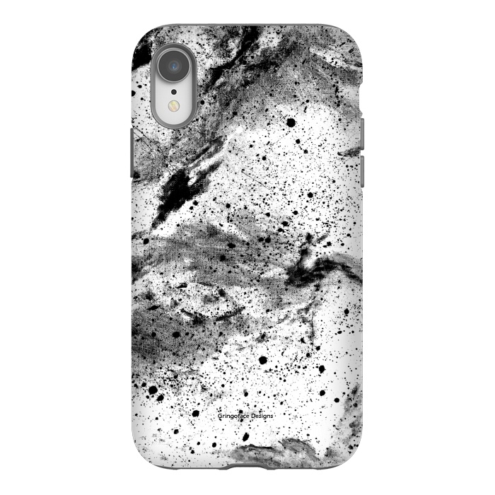 iPhone Xr StrongFit Marble Galaxy by Gringoface Designs