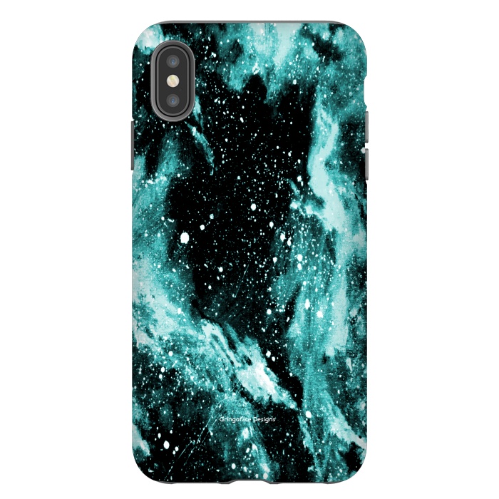 iPhone Xs Max StrongFit Iced Galaxy by Gringoface Designs