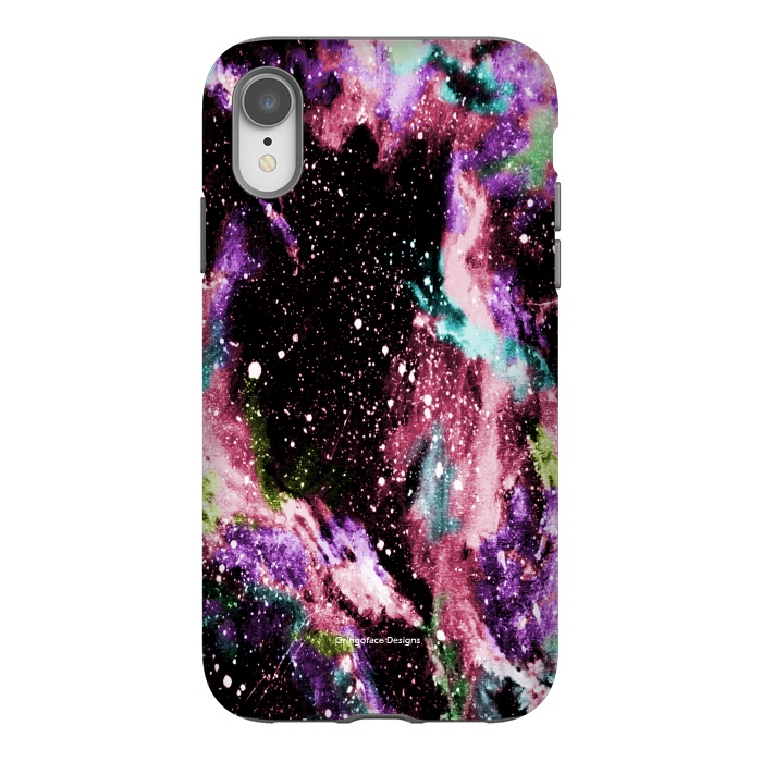 iPhone Xr StrongFit Cotton Candy Galaxy by Gringoface Designs