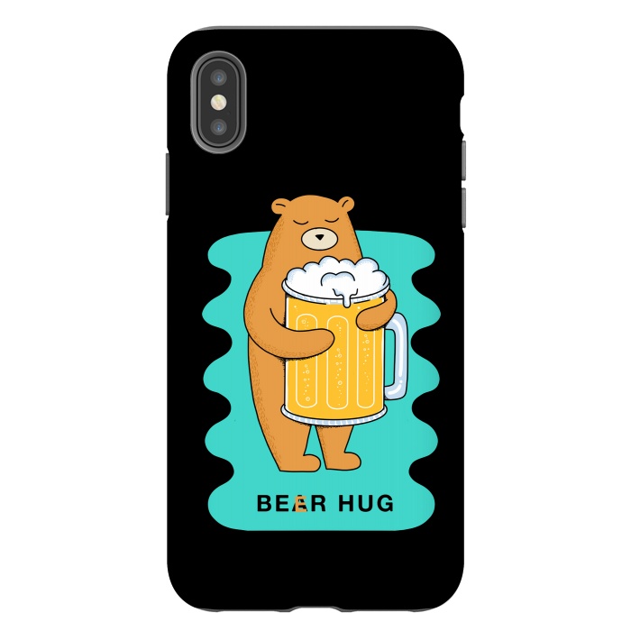 iPhone Xs Max StrongFit Beer Hug 2 by Coffee Man