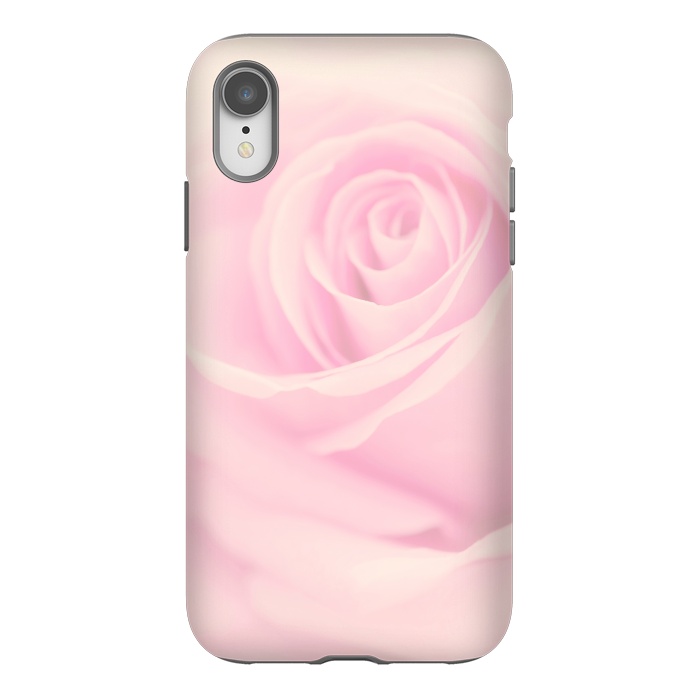 iPhone Xr StrongFit Pink Rose by  Utart