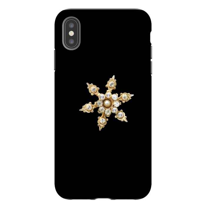 iPhone Xs Max StrongFit Golden Piece Of Jewelry by Andrea Haase