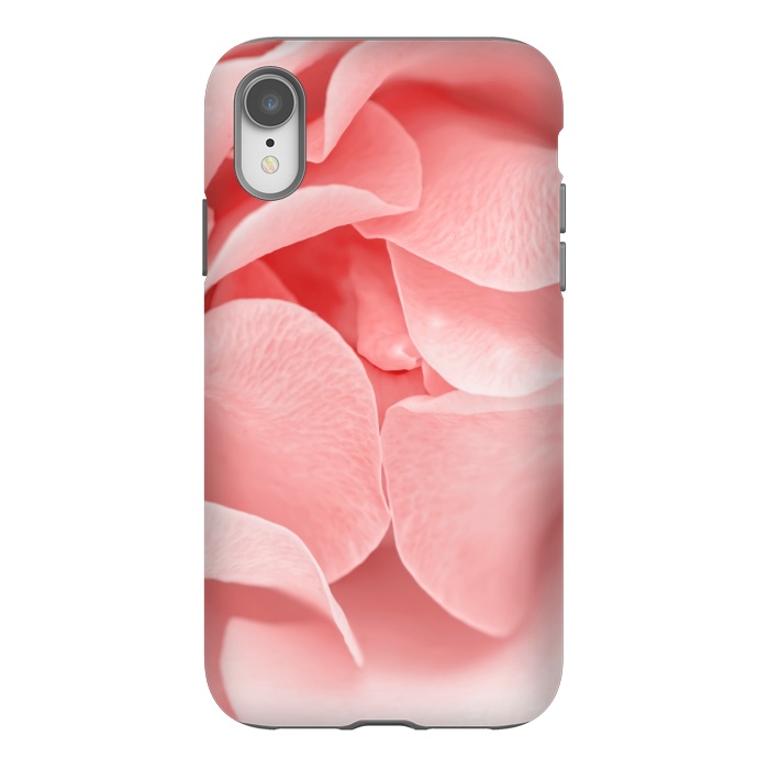 iPhone Xr StrongFit Pink Rose Blossom by  Utart