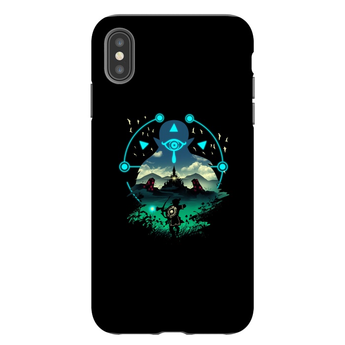 iPhone Xs Max StrongFit Wild Adventurer by Vincent Patrick Trinidad