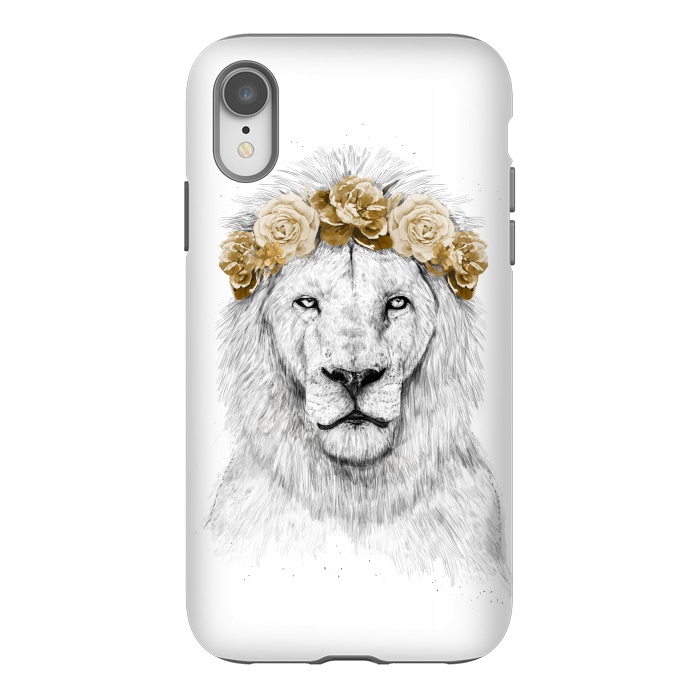 iPhone Xr StrongFit Festival lion II by Balazs Solti