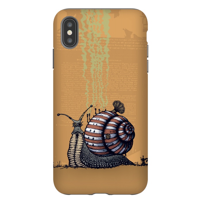 iPhone Xs Max StrongFit SNAIL LEVEL 2 by Mangulica